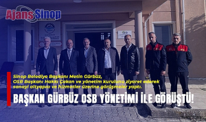 Başkan Gürbüz, OSB Yönetimi ile Görüştü!