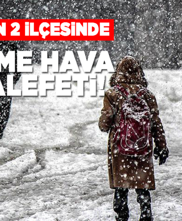 Sinop’un 2 ilçesinde taşımalı eğitime ara verildi