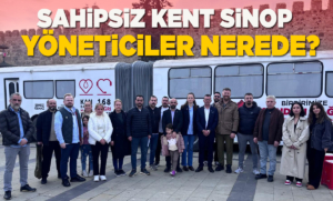 Sinop’ta 'Kan Bağışı Krizi' Kentin yöneticileri nerede?
