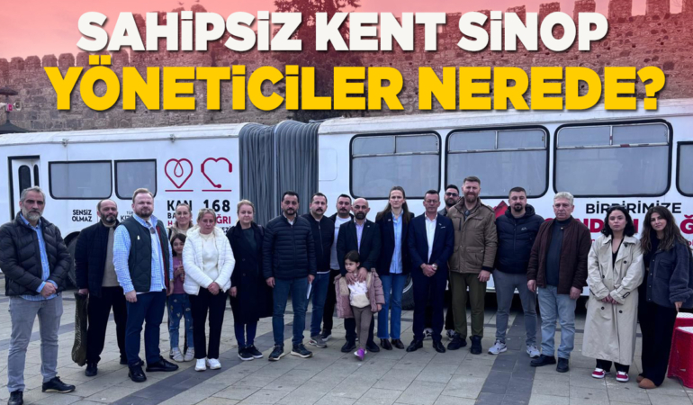 Sinop’ta ‘Kan Bağışı Krizi’ Kentin yöneticileri nerede?