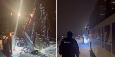 Sinop’ta yoğun kar yağışı! Yolda kalan yolcu otobüsü kurtarıldı