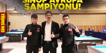 Sinop Spor Kulübü Avrupa şampiyonu oldu