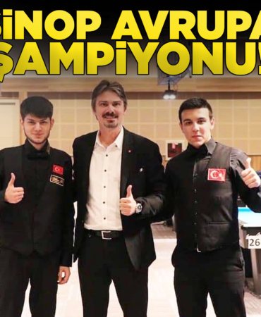 Sinop Spor Kulübü Avrupa şampiyonu oldu