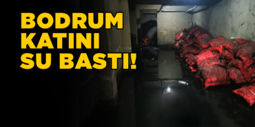 İtfaiyeden su baskınına hızlı müdahale