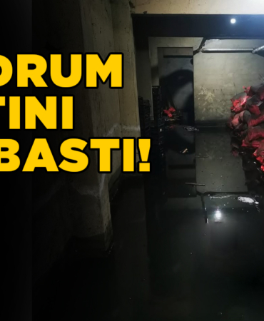 İtfaiyeden su baskınına hızlı müdahale