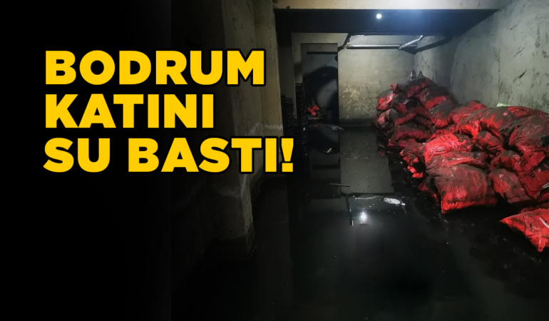 İtfaiyeden su baskınına hızlı müdahale