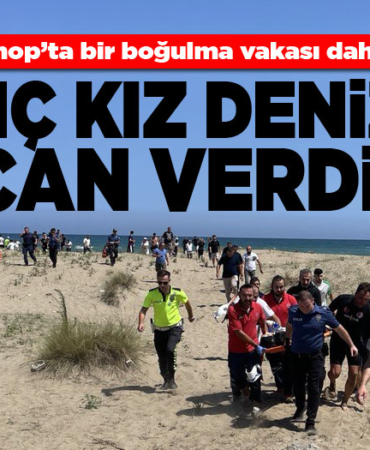 Sinop'ta denize giren genç kız boğuldu