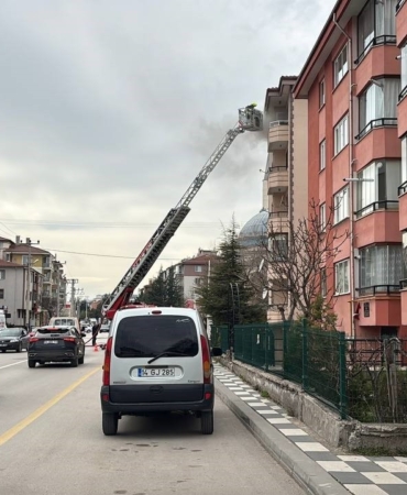 Bulaşık makinesi yangına neden oldu