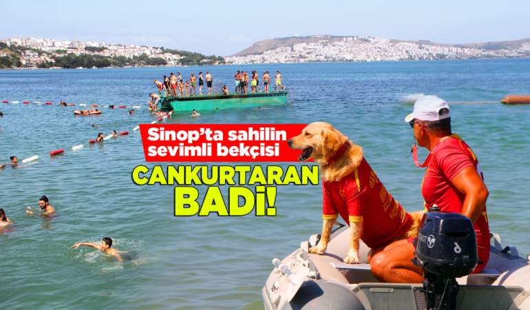 Sinop’ta sahiller güvende! Cankurtaran Badi iş başında
