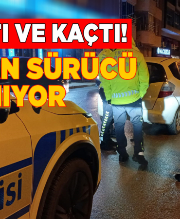 Sinop’ta kazaya karışan otomobil olay yerinden kaçtı