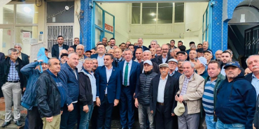 CHP Grup Başkanvekili Engin Altay, Sinop'ta seçim bürosunu ziyaret etti