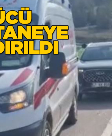 Sinop’ta kontrolden çıkan ATV bariyere çarptı