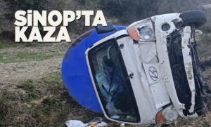 Trafik kazasında 1’i ağır 4 kişi yaralandı