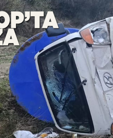 Trafik kazasında 1’i ağır 4 kişi yaralandı