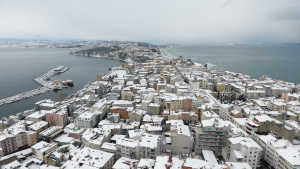 SİNOP KENT MERKEZİ VE KALESİ DRONLE İLE GÖRÜNTÜLENDİ