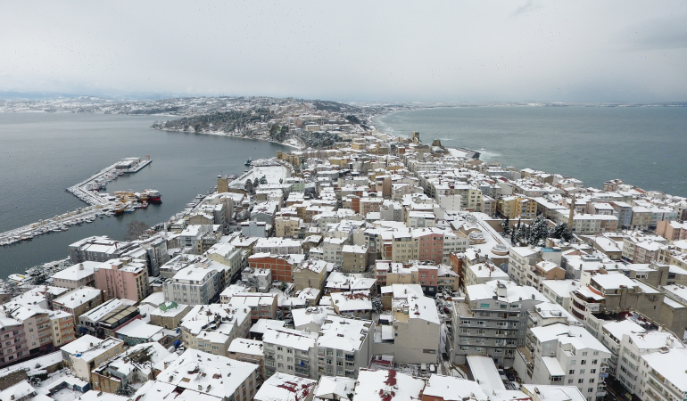 SİNOP KENT MERKEZİ VE KALESİ DRONLE İLE GÖRÜNTÜLENDİ