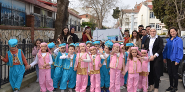 Sinoplu minikler asırlık ramazan geleneğini yaşattı