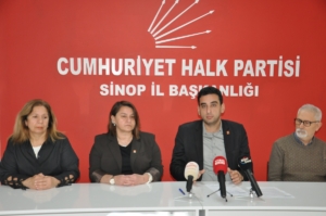 CHP Sinop İl Başkanlığı, eğitimdeki sorunları dile getirdi