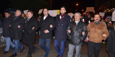 CHP, Sinop’ta İmamoğlu’na destek için yürüdü