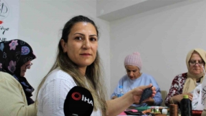 Sinop'ta depremzede kadınlar üretiyor
