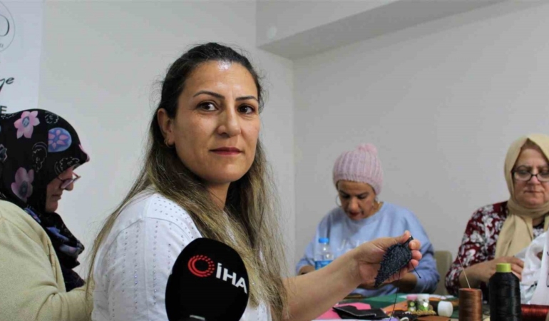 Sinop'ta depremzede kadınlar üretiyor