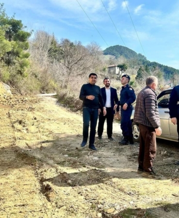 Dere ıslahı ve yol genişletme çalışmaları sürüyor