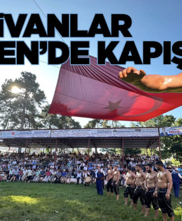 Karadeniz'in Kırkpınar'ı Dikmen Güreşleri yapıldı