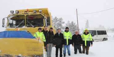 SİNOP İL ÖZEL İDARESİ, SON 6 GÜNDE 11.505 KİLOMETRE YOL AÇMA ÇALIŞMASI YAPTI