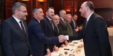 AK Parti Sinop İl Başkanı Yakup Üçüncüoğlu il başkanları toplantısına katıldı