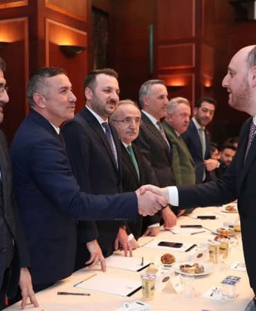 AK Parti Sinop İl Başkanı Yakup Üçüncüoğlu il başkanları toplantısına katıldı