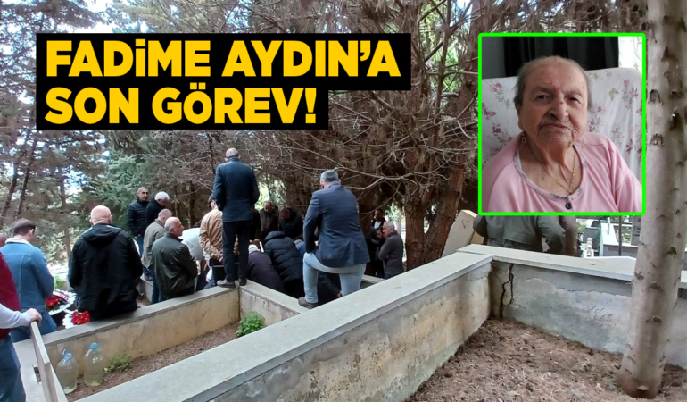 Sinoplu Gazeteci Nermin Aydın’ın annesi toprağa verildi