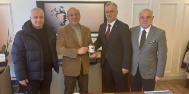 THK YÖNETİMİNDEN BAŞKAN GÜRBÜZ’E ZİYARET