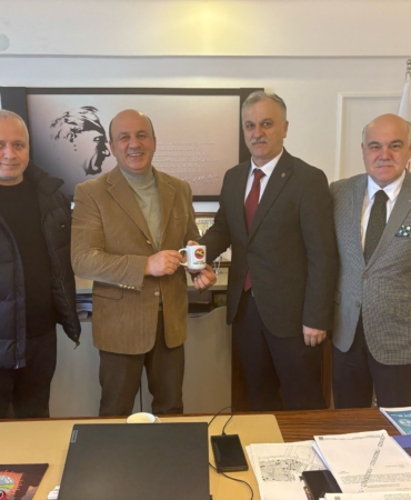 THK YÖNETİMİNDEN BAŞKAN GÜRBÜZ’E ZİYARET