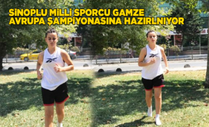 Sinoplu işitme engelli milli sporcu İspanya için hazırlanıyor