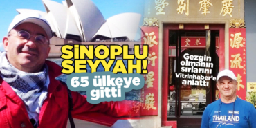 Sinoplu gezgin Dünya’nın 65 ülkesini gezdi!