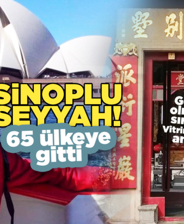 Sinoplu gezgin Dünya’nın 65 ülkesini gezdi!