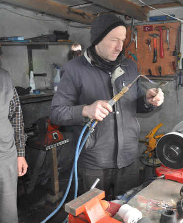 Sinop'ta 41 yıllık ustalık: Mutfak ekipmanlarına yeni bir hayat