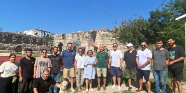 Sinop Kültür ve Turizm Derneğinden Balatlar kazısına ziyaret