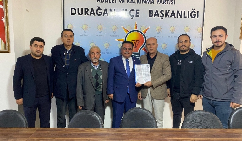 Mehmet Karakurt, Durağan belediye başkanlığı için aday adayı