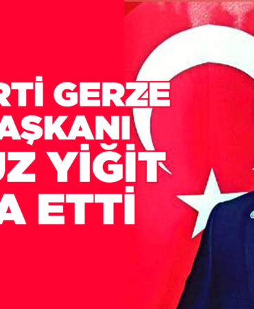 İYİ Parti İlçe Başkanı Yiğit görevinden istifa etti