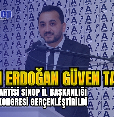 MEVCUT BAŞKAN SEMİH ERDOĞAN GÜVEN TAZELEDİ!