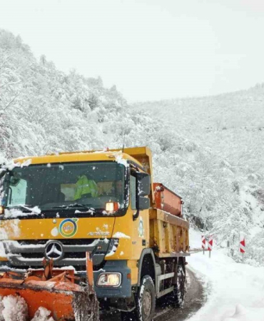 Ordu’da karla mücadele devam ediyor
