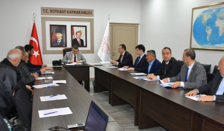 OSB Müteşebbis Heyeti toplantısı yapıldı