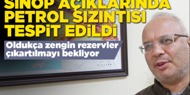Sinop açıklarında petrol sızıntısına rastlandı