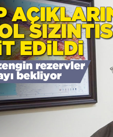 Sinop açıklarında petrol sızıntısına rastlandı