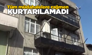 Üçüncü kattan düşen şahıs hayatını kaybetti