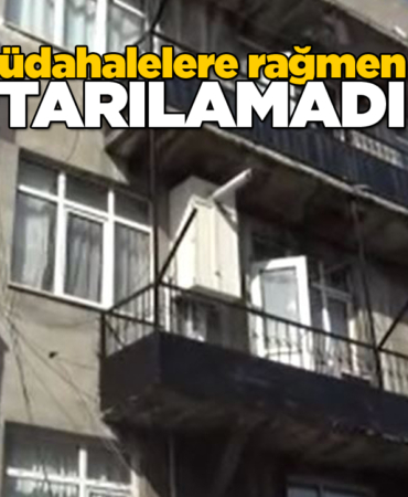 Üçüncü kattan düşen şahıs hayatını kaybetti