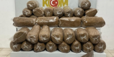 Samsun'da çok miktarda kaçak tütün yakalandı