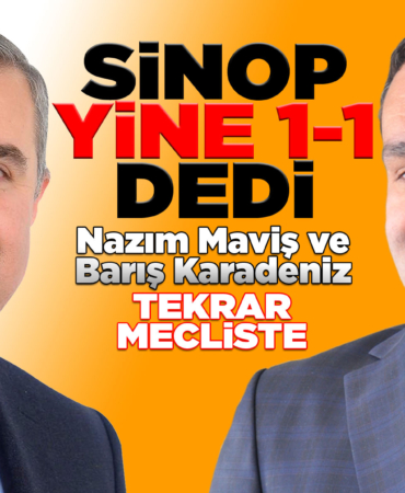 Sinoplu sandıkta yine 1+1 dedi