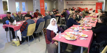 Şehit ve gazi yakınlarına iftar programı düzenlendi
